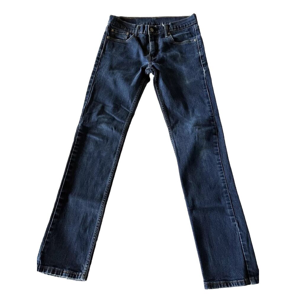 Levi’s 511 Jeans Mens 29x31 Blue Slim Straight Dark Wash Denim Y2k Cotton Levis